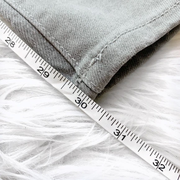 NINE WEST -NWT- Nassau Gray -Curvy High Rise Skinny Jeans- Size: 4L - Picture 8 of 8